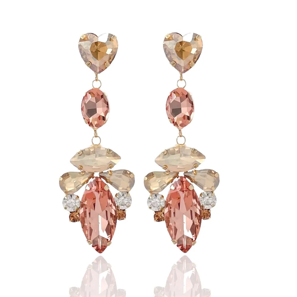 Fantasia-Orecchini Moda Vetro - OMM-381-201