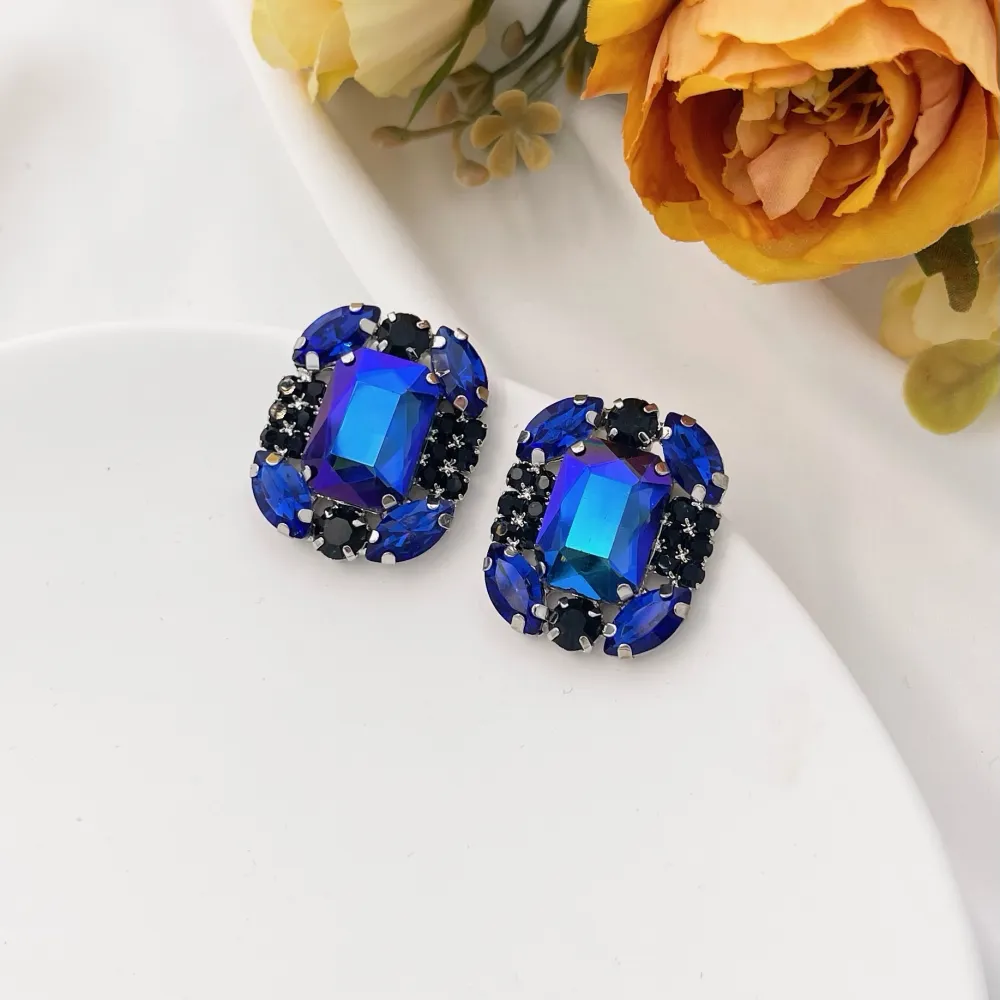 Fantasia-Orecchini Moda Vetro - OMM-381-214