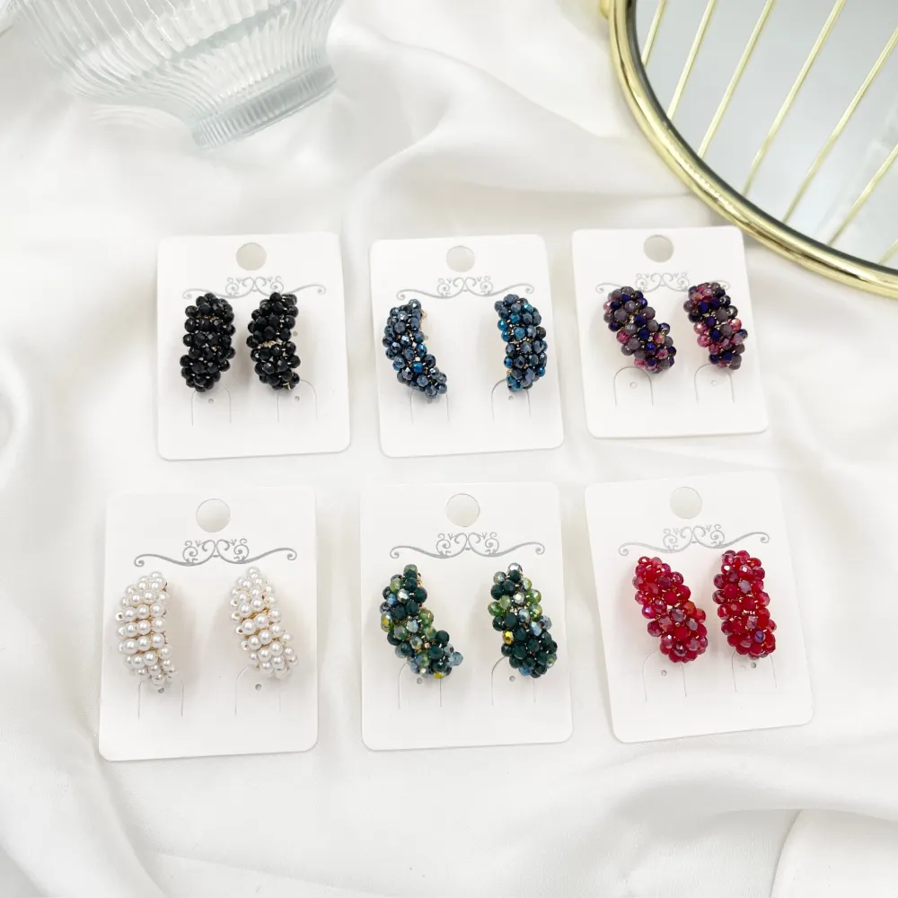 Mezzaluna -Orecchini Moda - OMM-428-28