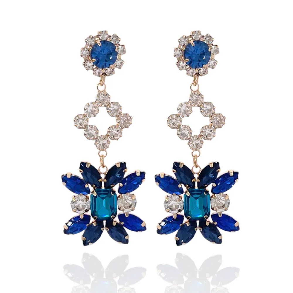 Fantasia-Orecchini Moda Vetro - OMM-520-L25