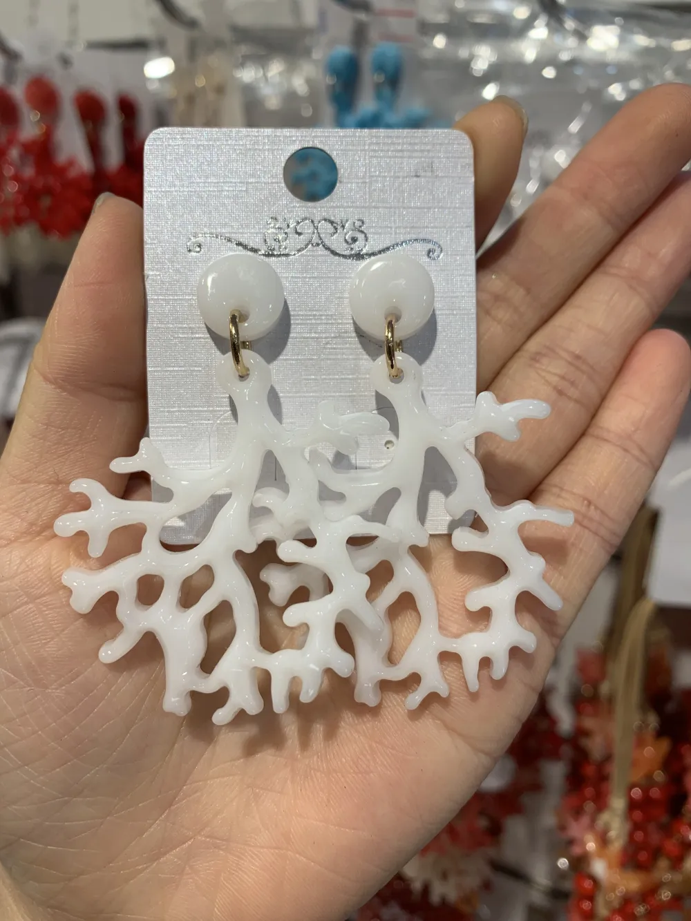 Forma Corallo-Orecchini Moda - OMM-8432