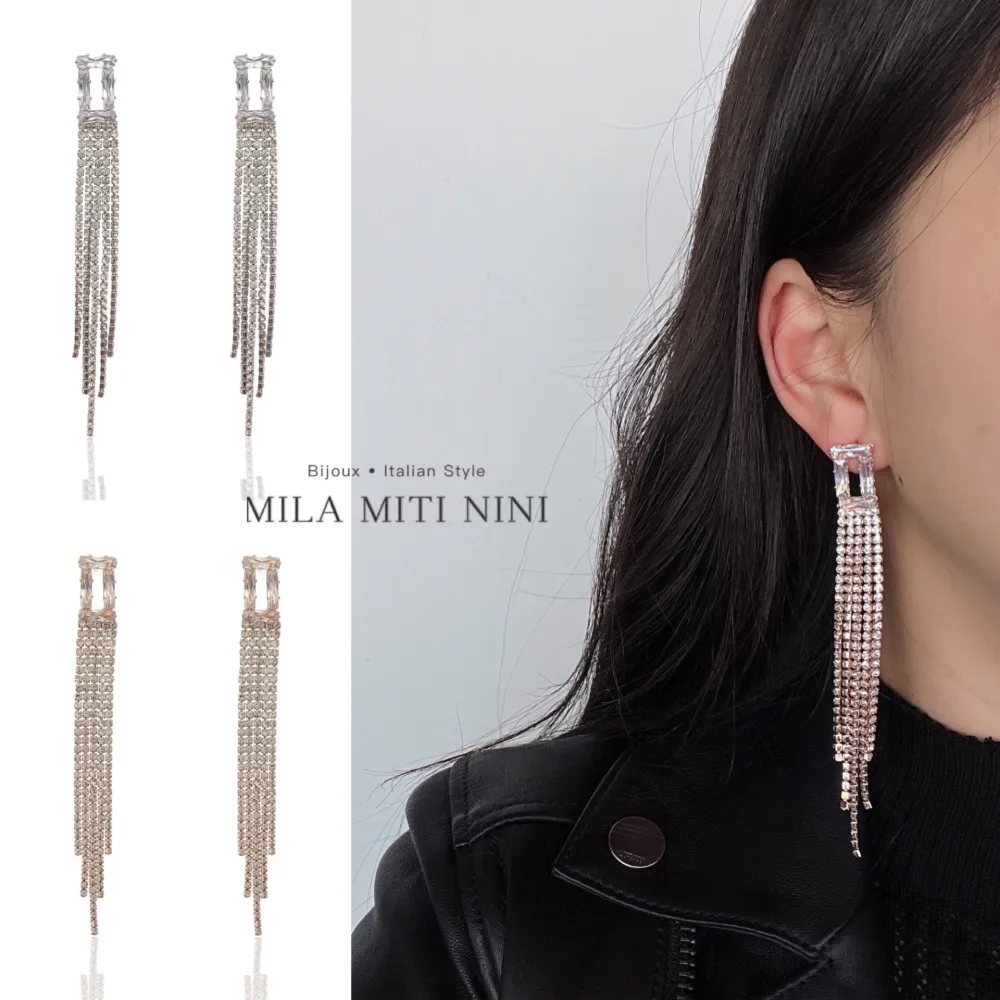 Napine-Orecchini con Zirconia - OMZ-159-19956