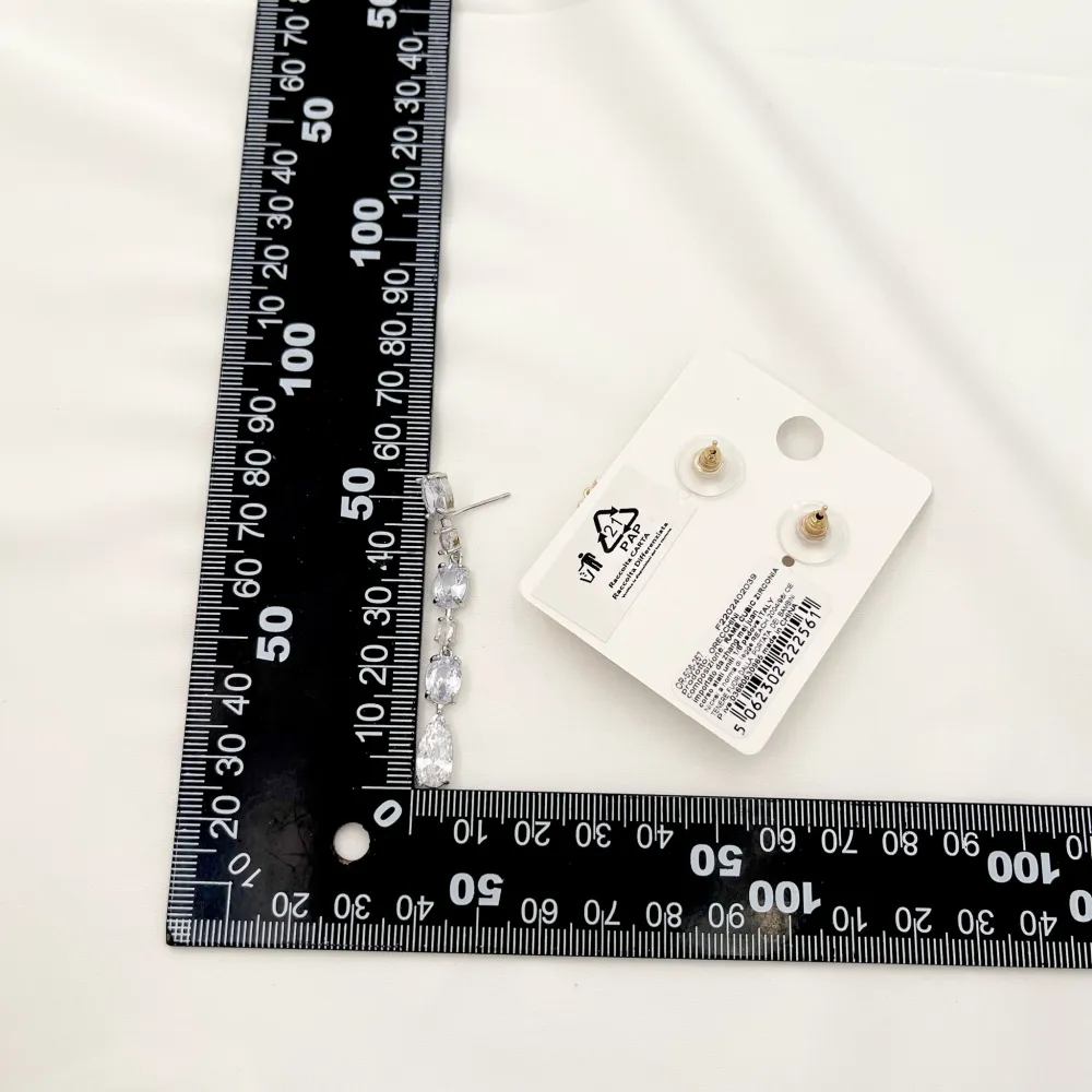 Goccia-Orecchini con Zirconia - OMZ-506-257