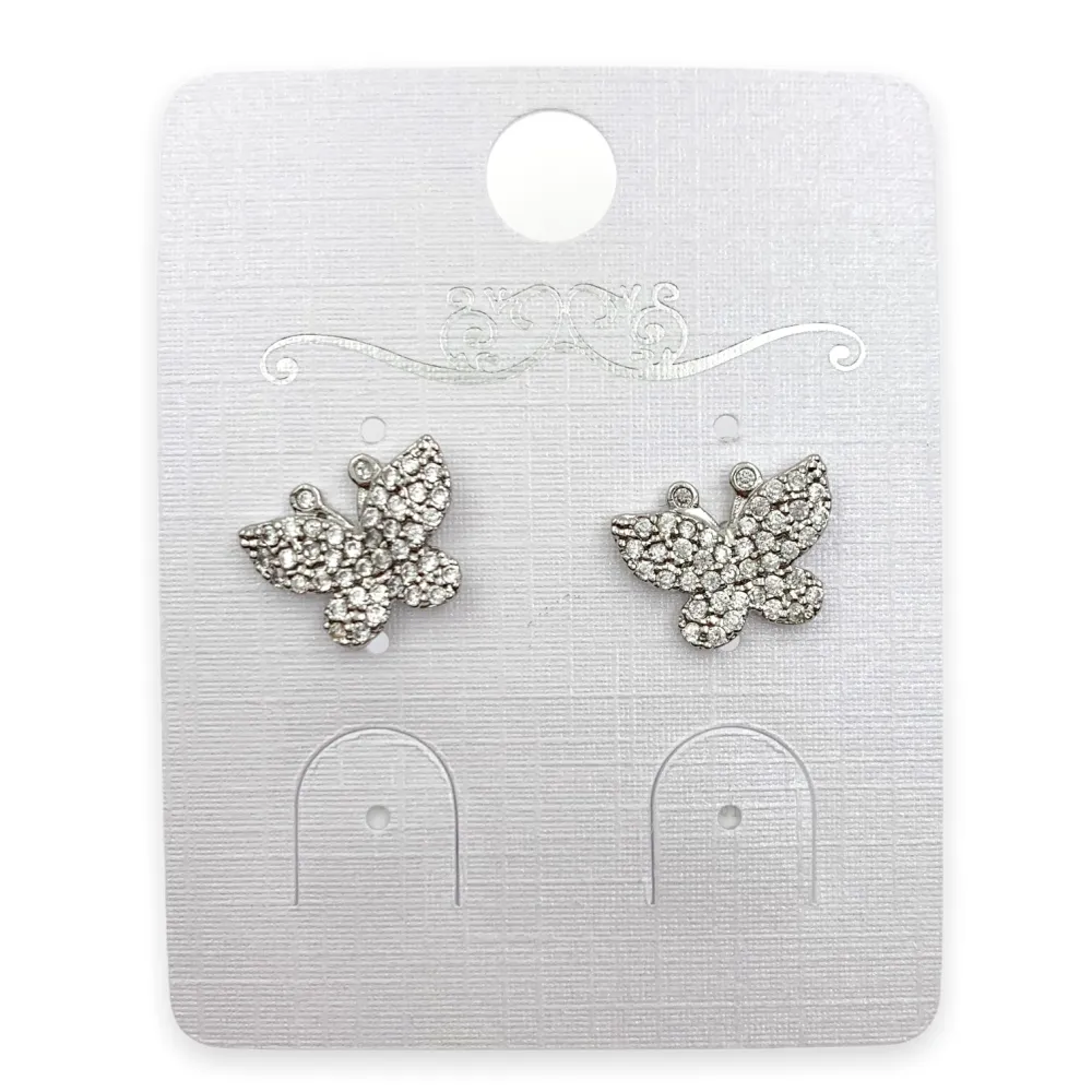 OMZ6109-Farfalla- Orecchini a Lobo - OMZ6109-Farfalla- Orecchini a Lobo