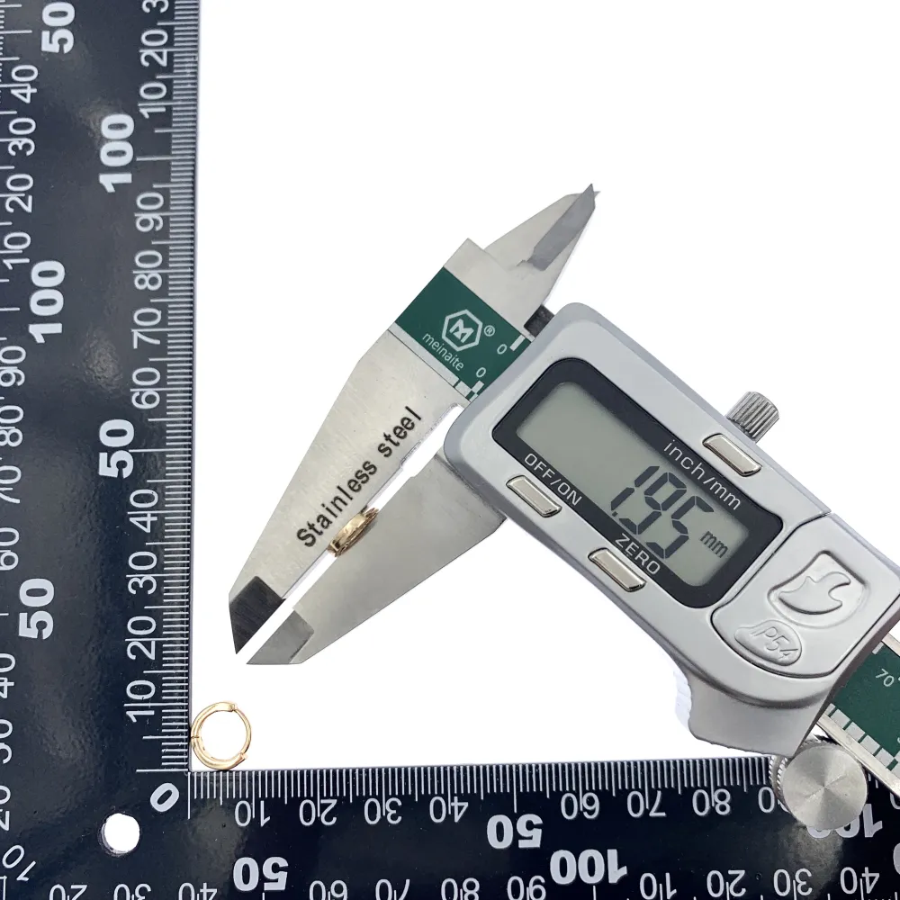 OMZ7261-Liscio 2x9mm - Orecchini a Cerchio - OMZ7261-Liscio 2x9mm - Orecchini a Cerchio