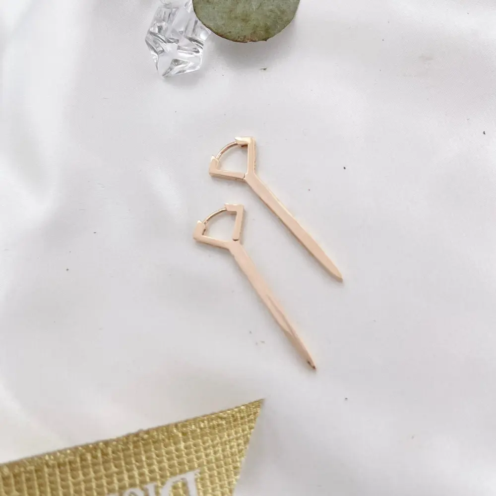 OMZ7641-Chiodo-Orecchini con Cubic Zirconia - OMZ7641-Chiodo-Orecchini con Cubic Zirconia