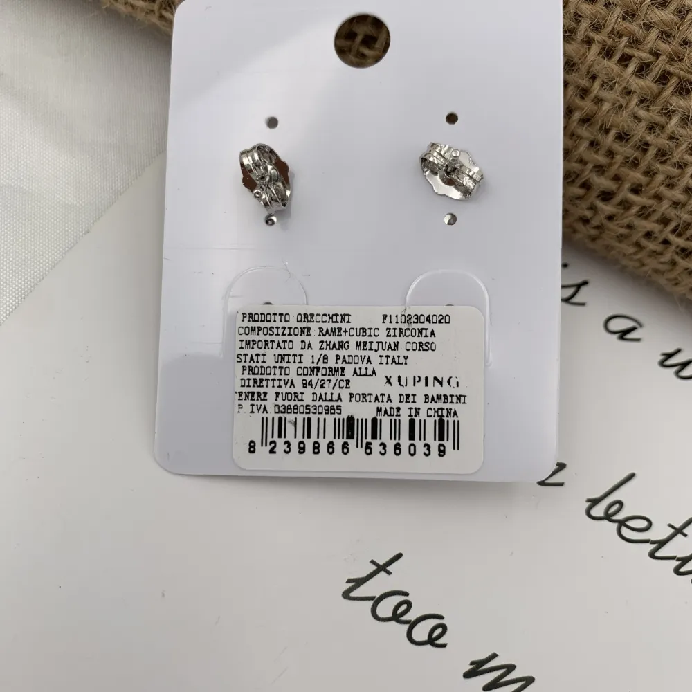 Rombo-Orecchini con Zirconia - OMZ-XP6039