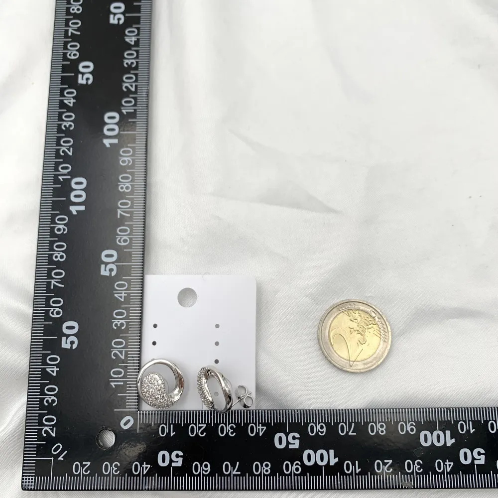 Cerchio con Fantasia-Orecchini con Zirconia - OMZ-XP7968