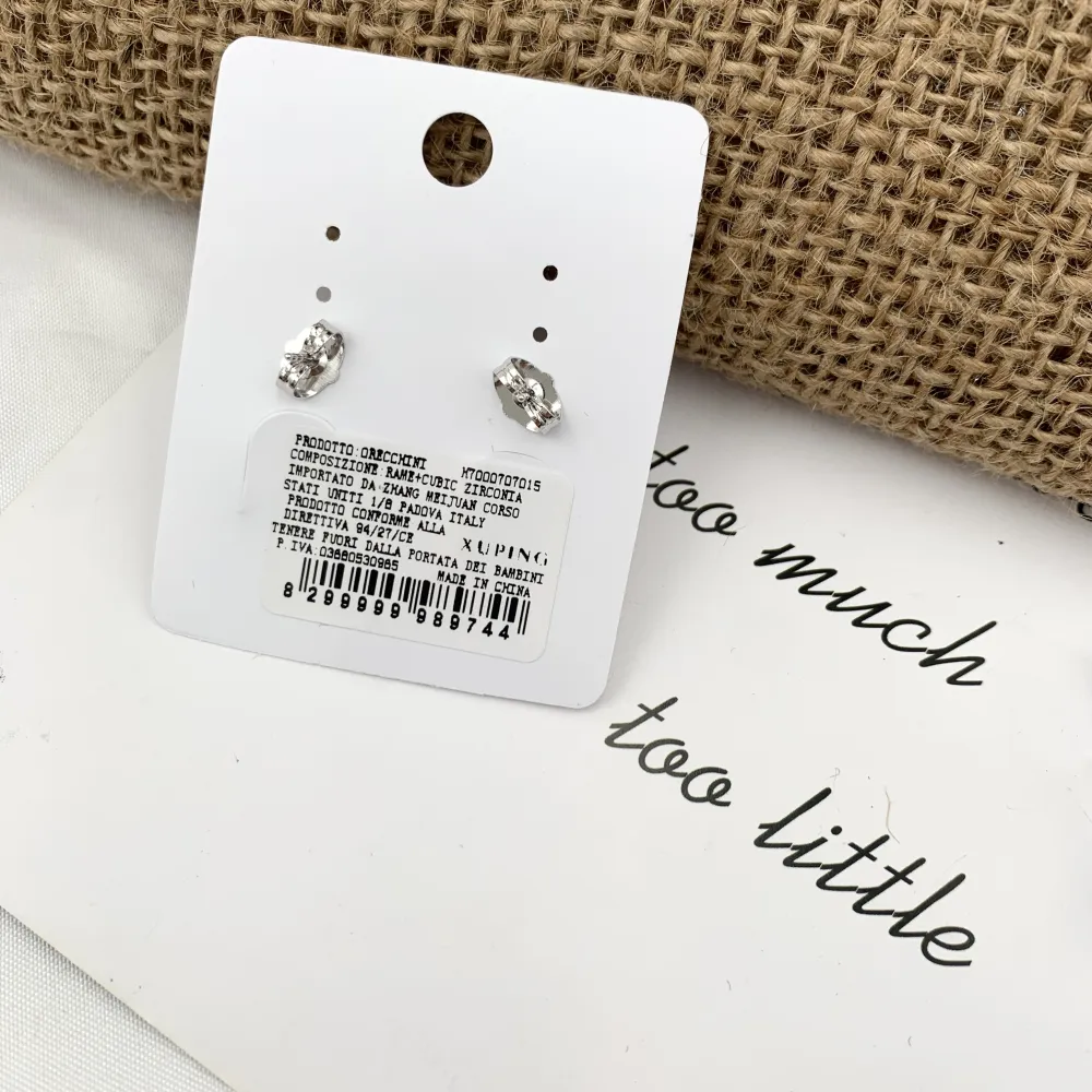 Delfino-Orecchini con Zirconia - OMZ-XP9744