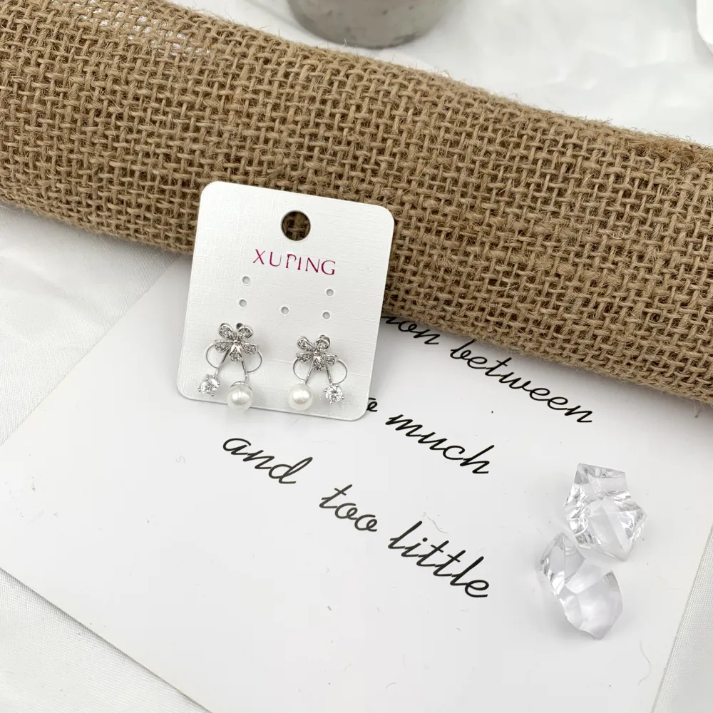 Fiore Perla-Orecchini con Zirconia - OMZ-XP9858