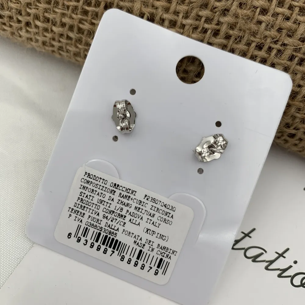 Perla Pendete -Orecchini con Zirconia - OMZ-XP9879