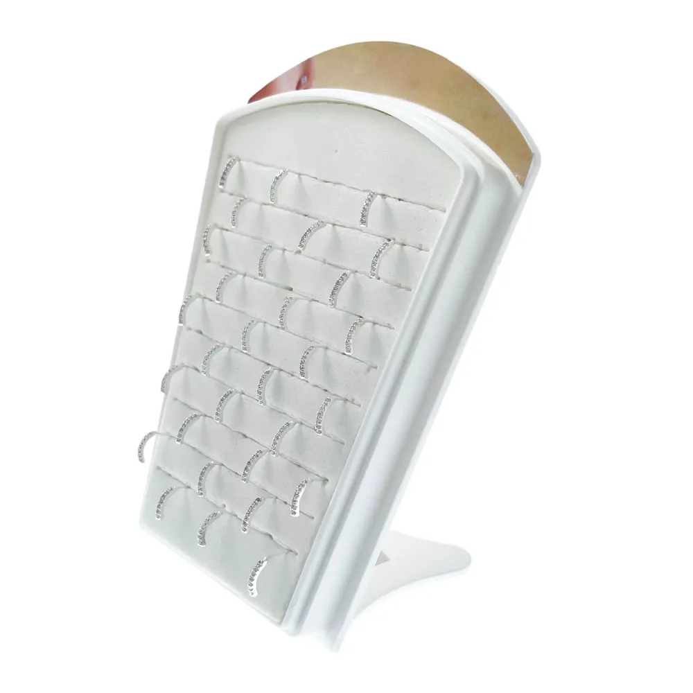 Nasini Mezzuna con Strass -30pz Orecchini per Naso - PCA-216-105