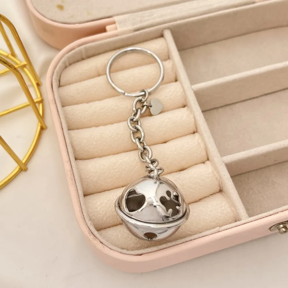 Chiama Angelo con Bimbo e Bimba -Portachiavi in Acciaio - PKA-103-AA2326P