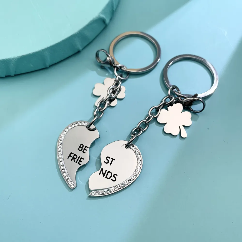 PKA7474-Best Friend - Portachiavi in Acciaio - PKA413-75