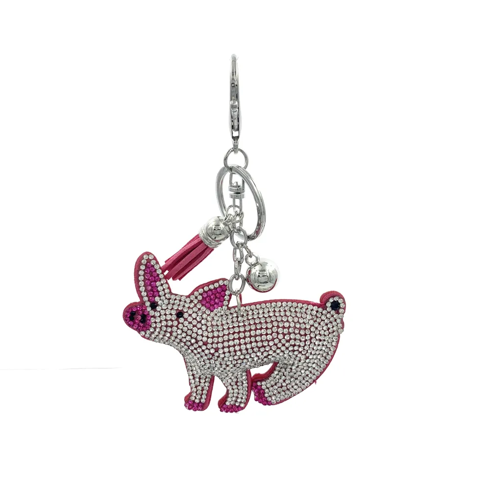 PKS7124-Maiale- Portachiavi in Similpelle - PKS7124-Maiale- Portachiavi in Similpelle