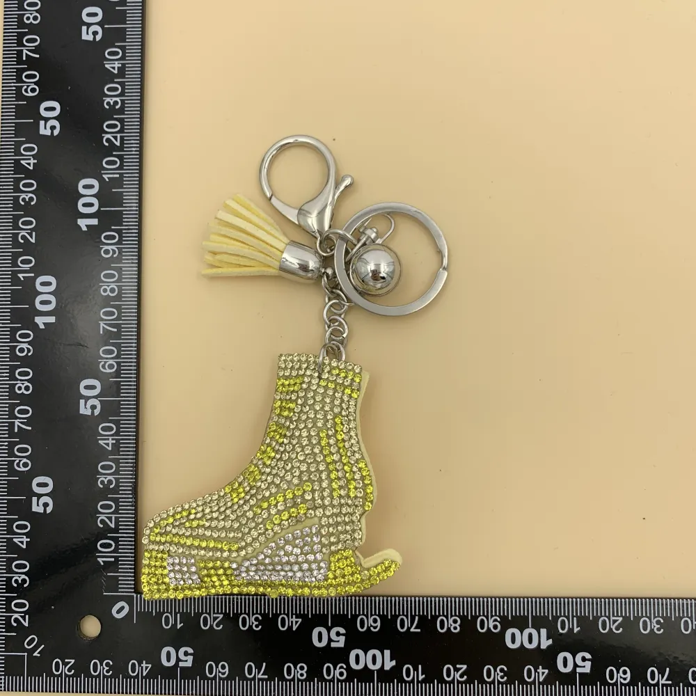 PKS7169-Pattino da Ghiaccio-Portachiavi in Similpelle - PKS7169-Pattino da Ghiaccio-Portachiavi in Similpelle