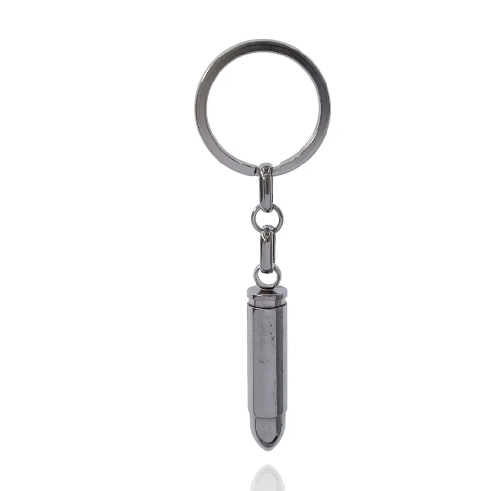 proiettile-Portachiavi da Uomo in Acciaio - PKU-432-81