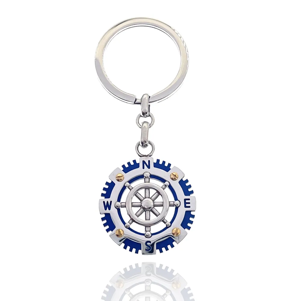 Bussola-Portachiavi da Uomo in Acciaio - PKU-600-H299