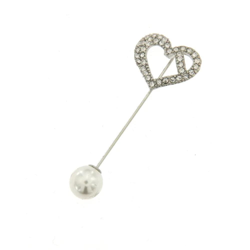 SP-Cuore 5526 - Spilla ad Ago 5 cm - SPM-113-51