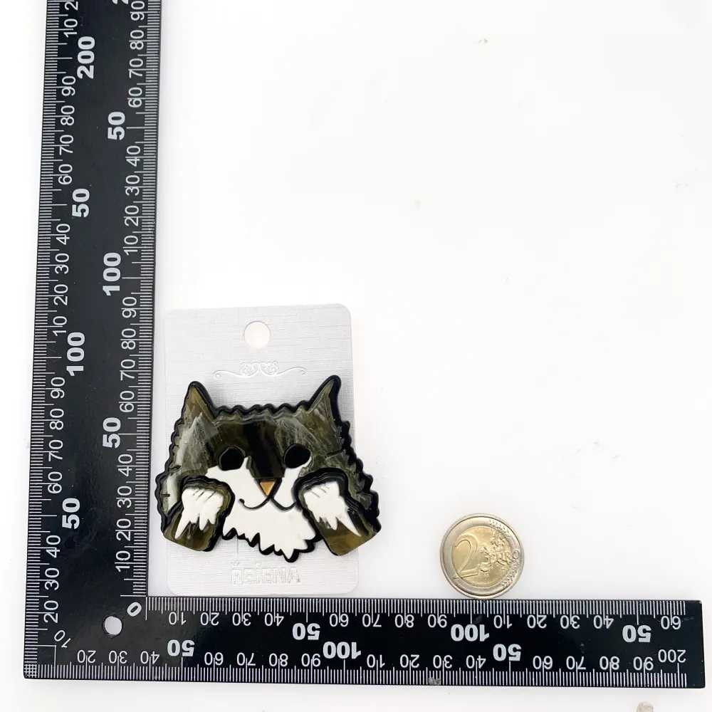 Gatto-Spilla Moda in Resina - SPM-121-0035