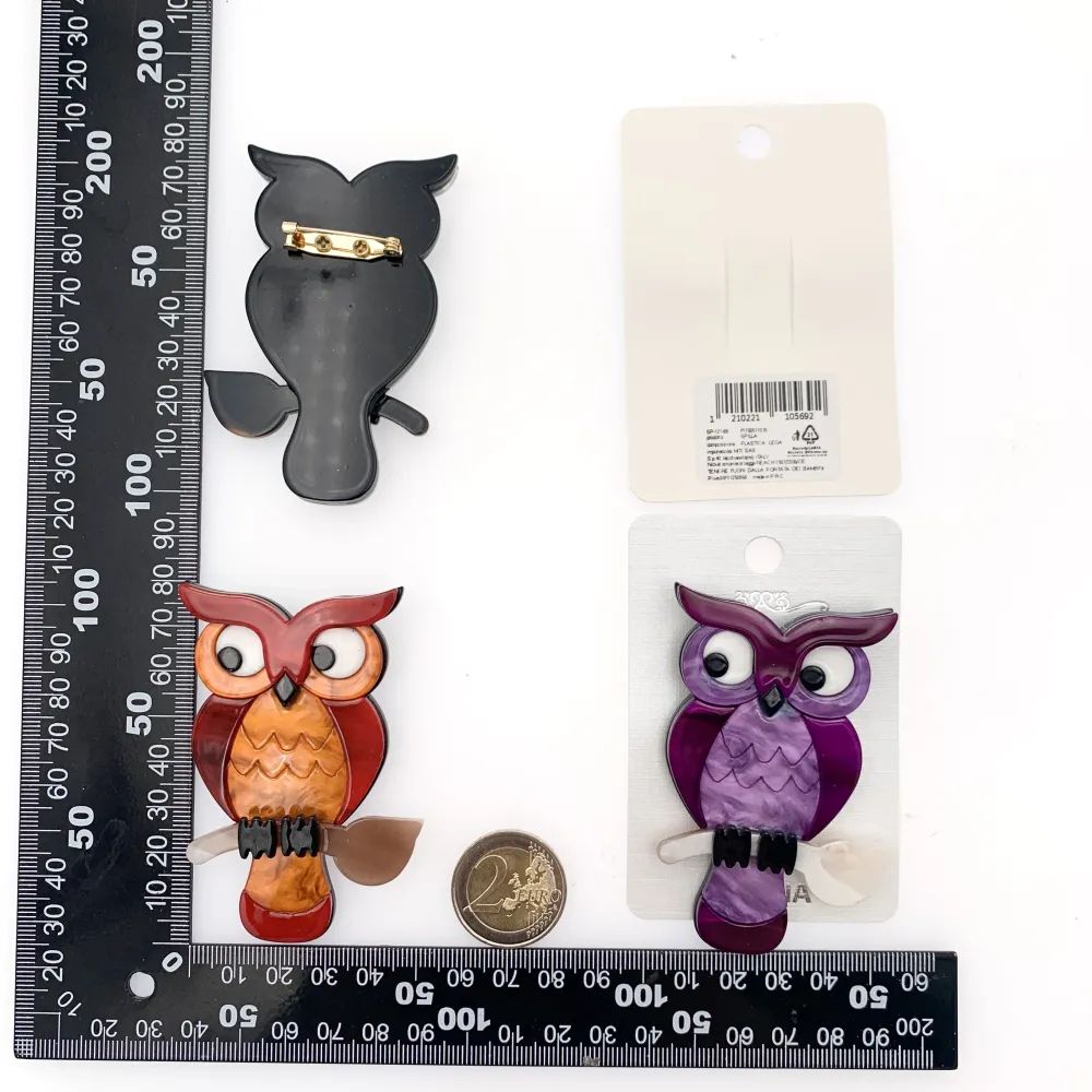 Gufo-Spilla Moda in Resina - SPM-121-69