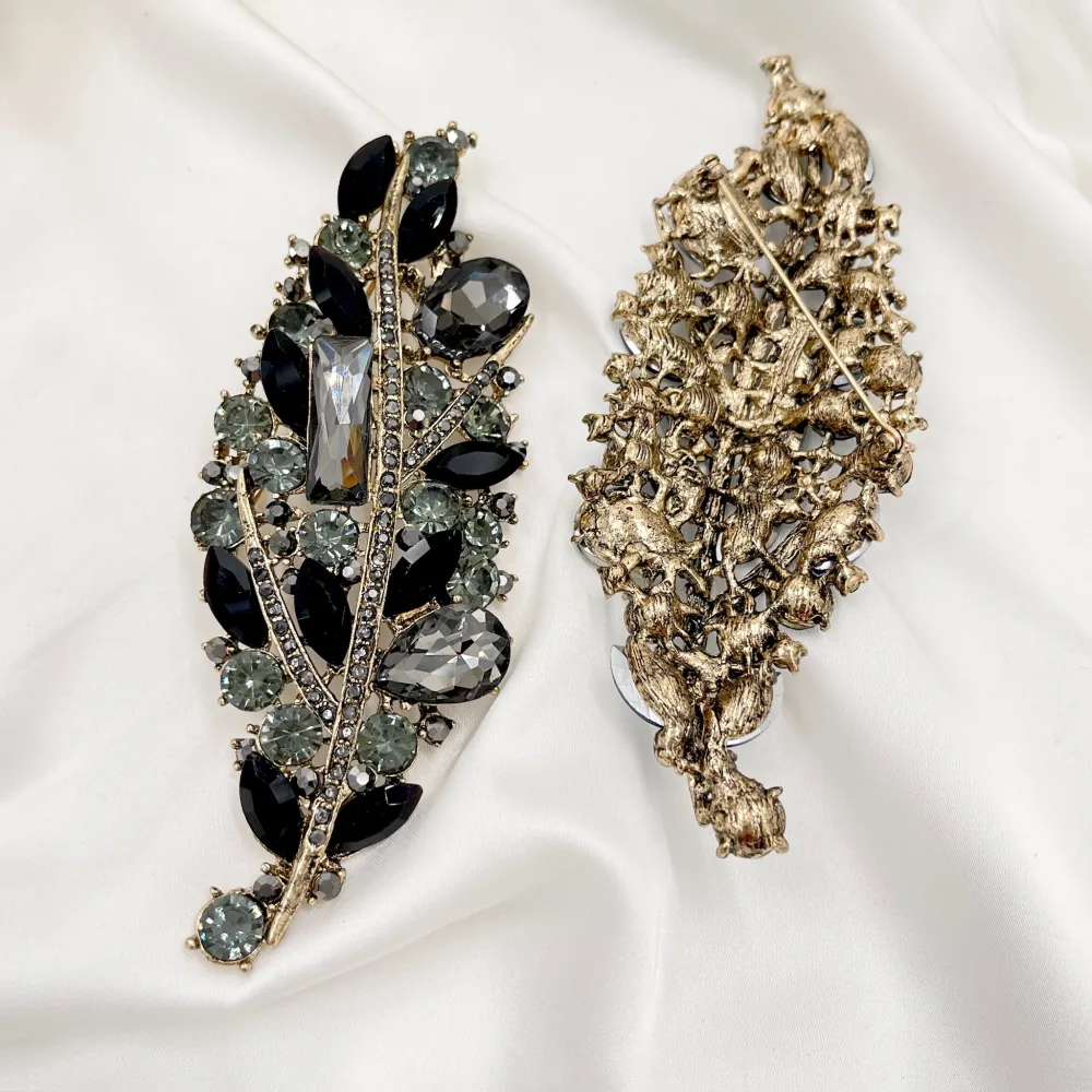 Foglia Grande-Spilla Media in Metallo - SPM-312-338A