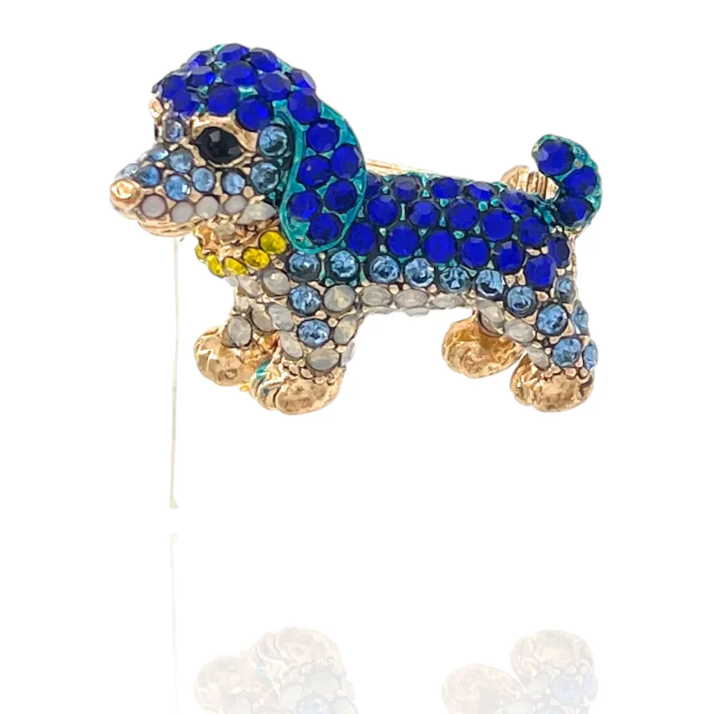 Cagnolino-Spilla in Metallo - SPM-321-374