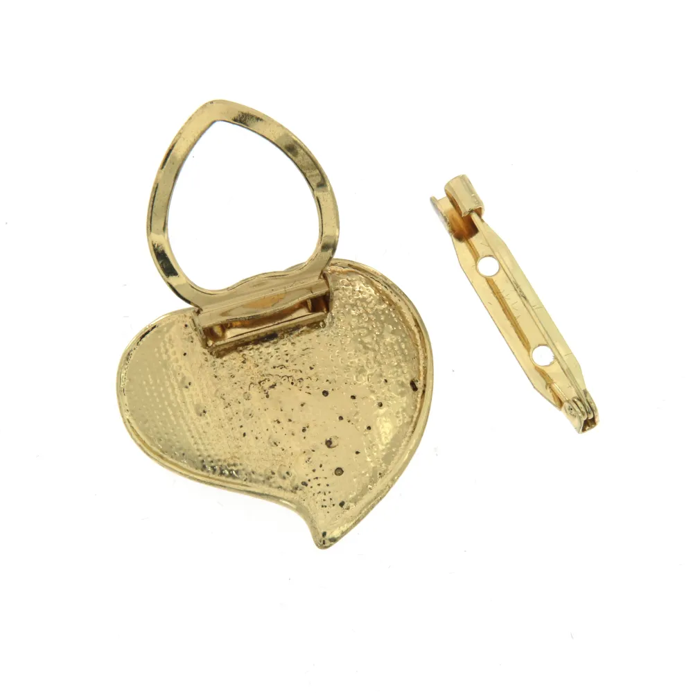 SP-Cuore 5635 - Spilla Doppio Uso - SPM-4836