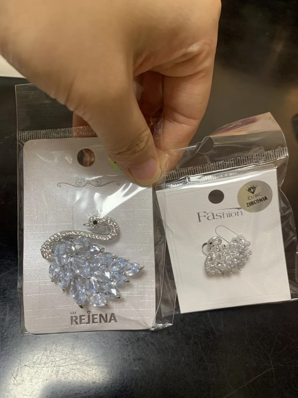 Cigno Grande-Spilla con Zirconia - SPM-506-181 Cigno Grande