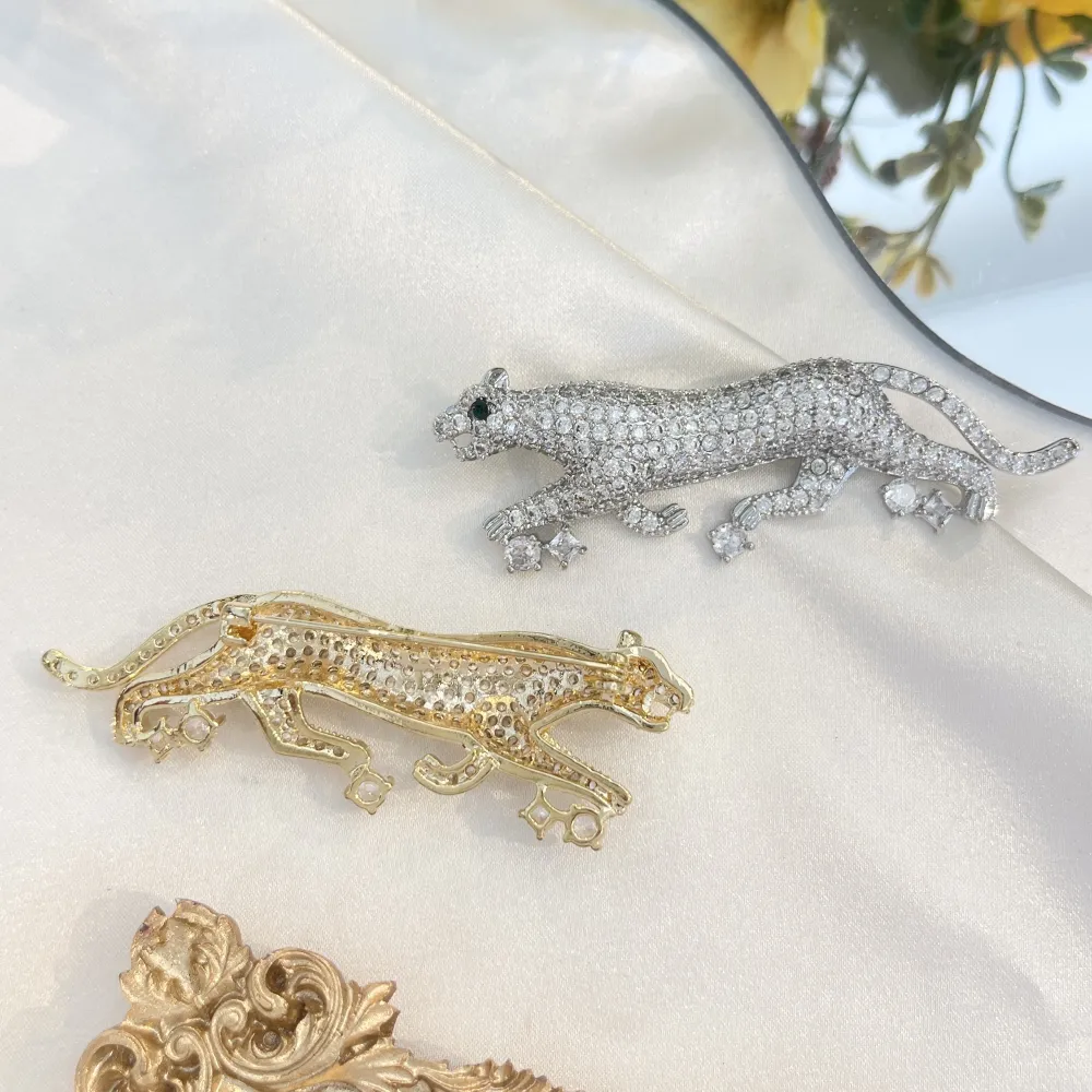 Pantera-Spilla con Zirconia - SPM-506-267