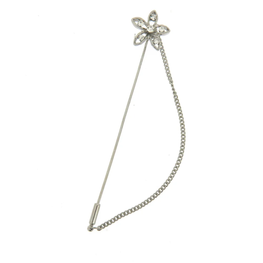 SP-Fiore 5535- Spilla ad Ago 8.5cm - SPM-5097