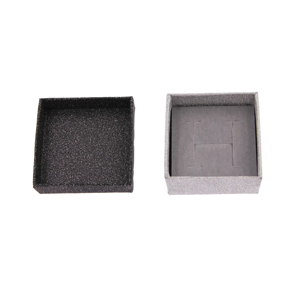 ST-Quadrato 5x5x2,7cm 2551- Scatola Regalo Satinato - ST-Quadrato Per Anello 2551- Scatola da Regalo Satinata