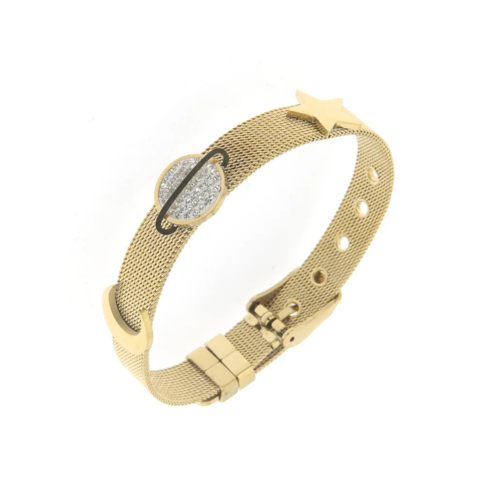 Bracciale da Donna In Acciaio - Universo -Bracciale Cinturino Orologio