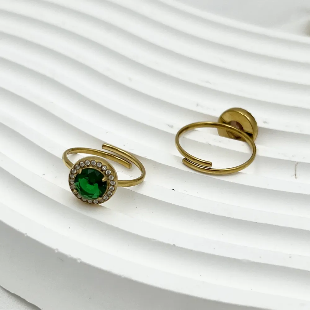 Punto Luce Tondo -36pz Anelli Regolabili in Acciaio - AAR-103-AA4708R