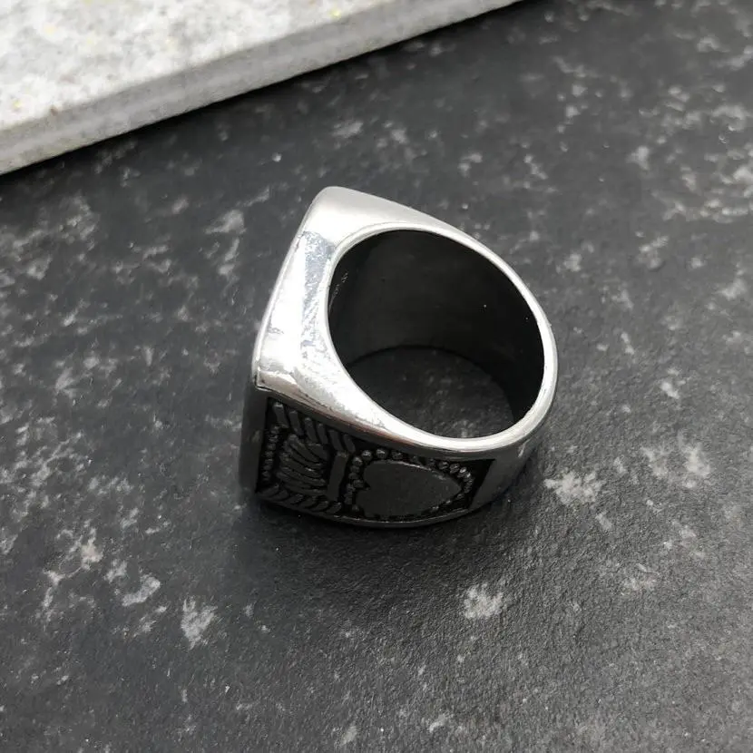 Ancora -12 pz Anelli in Acciaio - AAU518-155