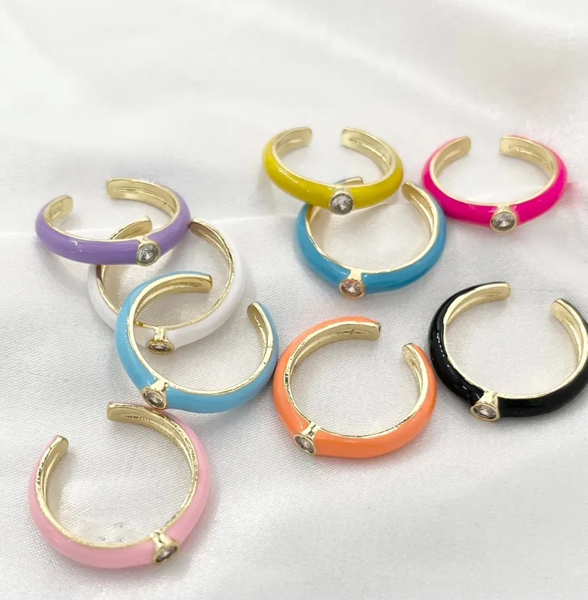 Punto Luce-36Pz Anelli Smaltati Regolabili - AMR-426-42