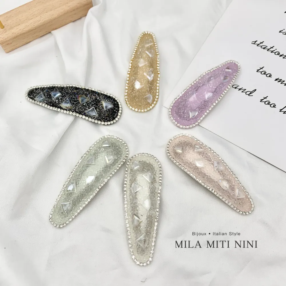 Strass-12Pz Clic Clac per Capelli - AXC-143-10