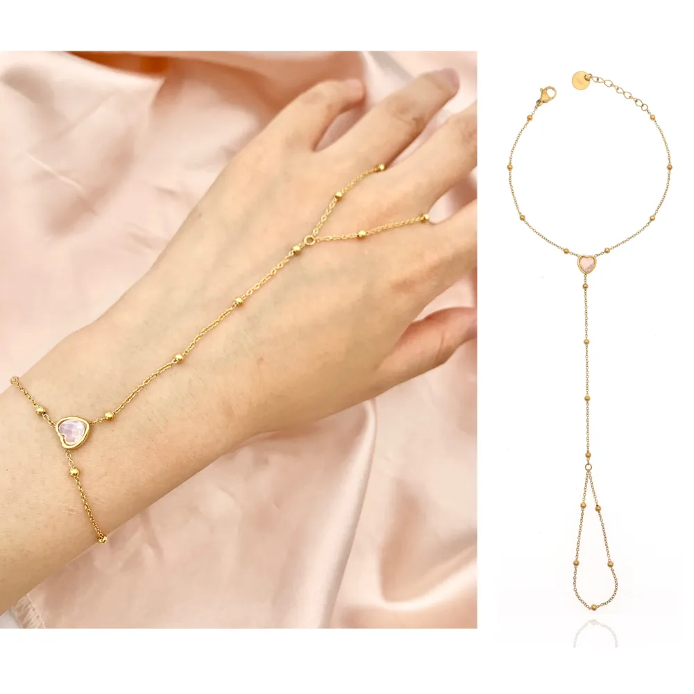 Cuore-Baciamano in Acciaio - BAC-103-389B