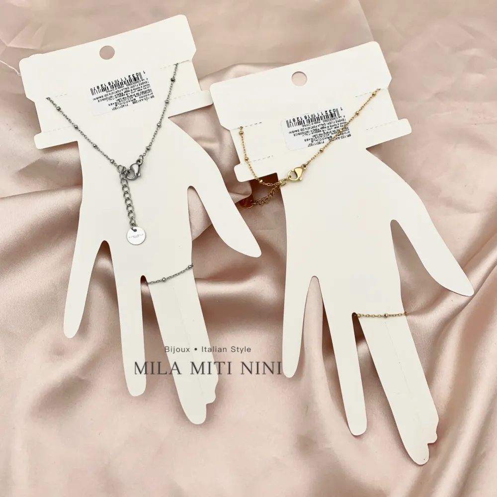 Cuore Perla-Bacciamano in Acciaio - BAC-103-AA128B