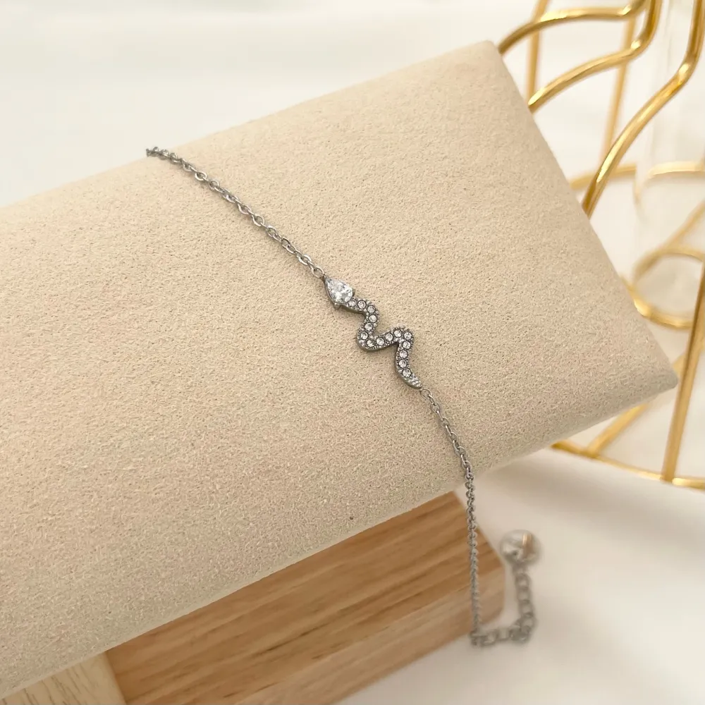 Serpente-Bracciale in Acciaio - BAC-103-AA1962B