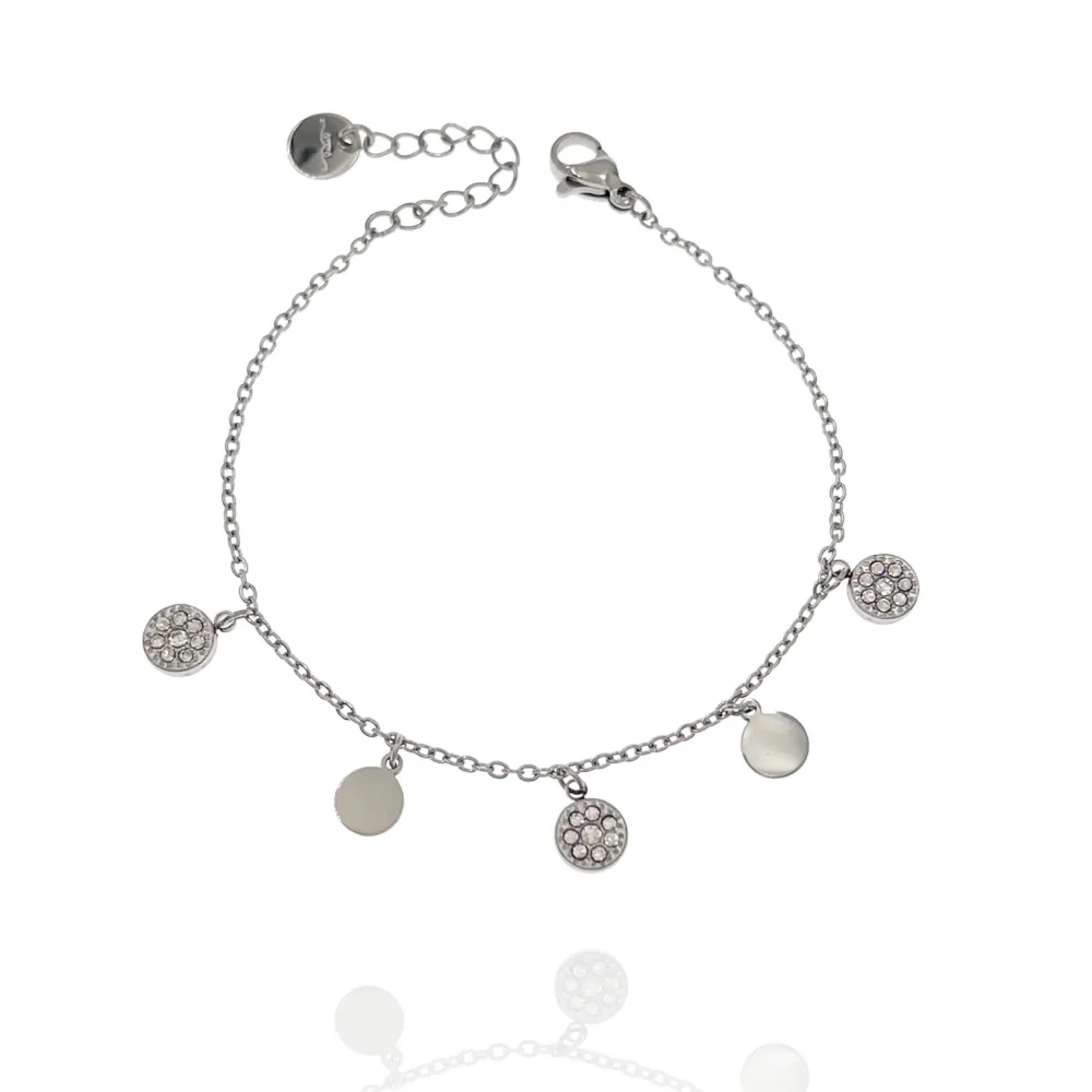 Tondo -Bracciale in Acciaio - BAC-103-AA2342B