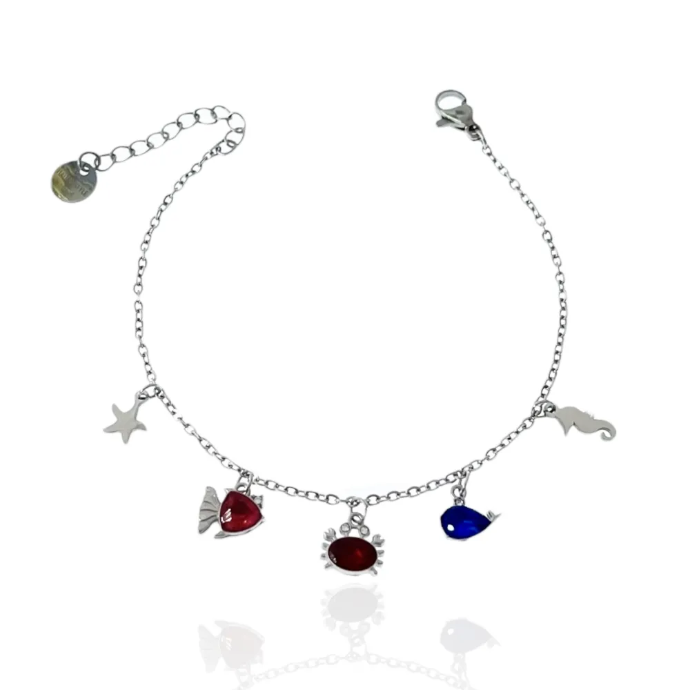 Mare -Bracciale in Acciaio con Chiusura - BAC-103-AA2747B