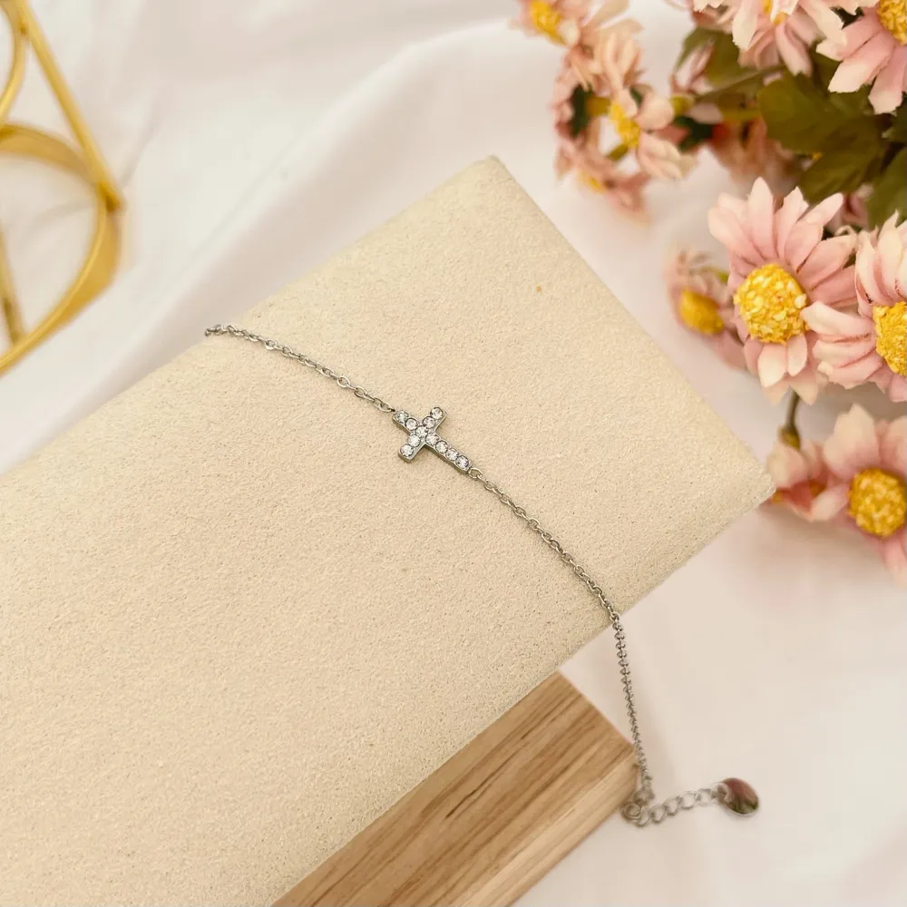 Croce-Bracciale in Acciaio EMANA - BAC-103-AA2817B