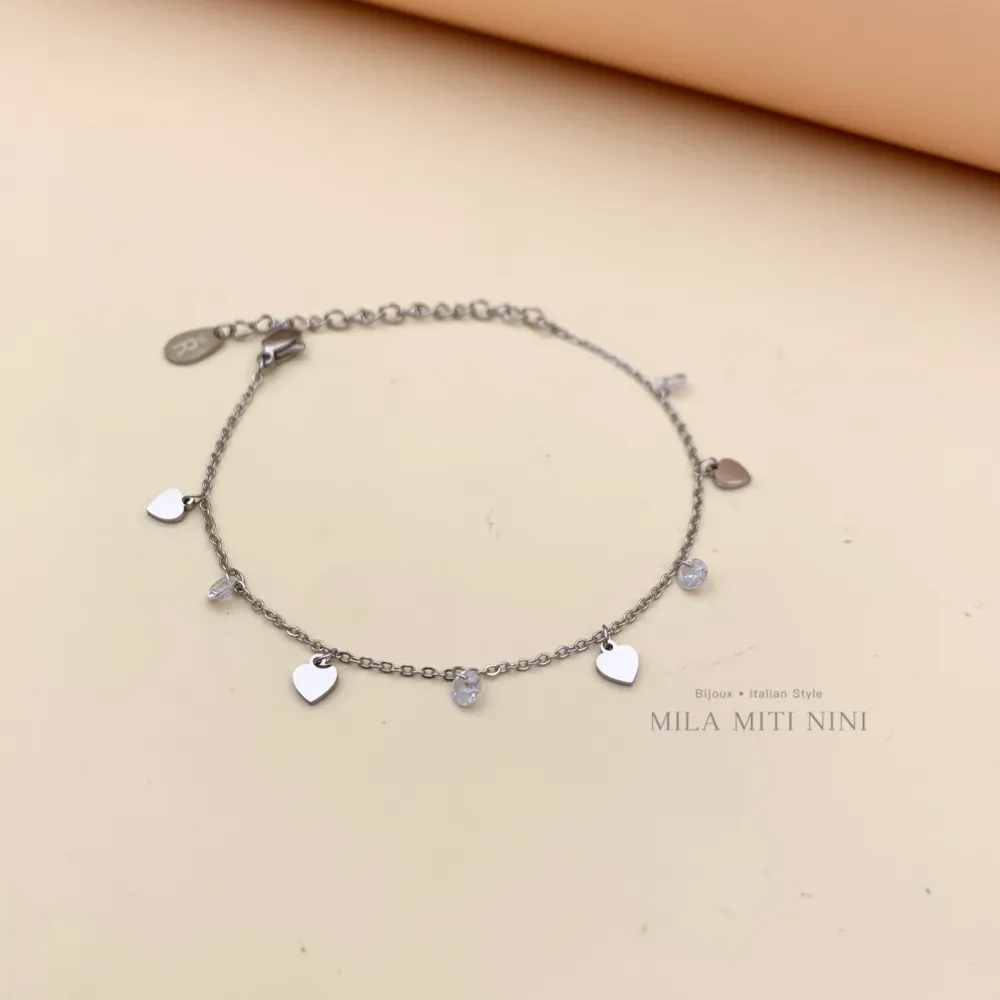 BAC-Cuorecini e e P.luci 5324-Bracciale in Acciaio - BAC413-1285