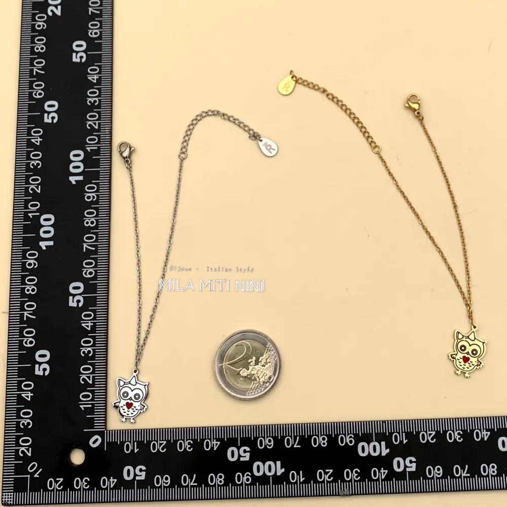 Gufo-Bracciale in Acciaio con Chiusura - BAC413-1326