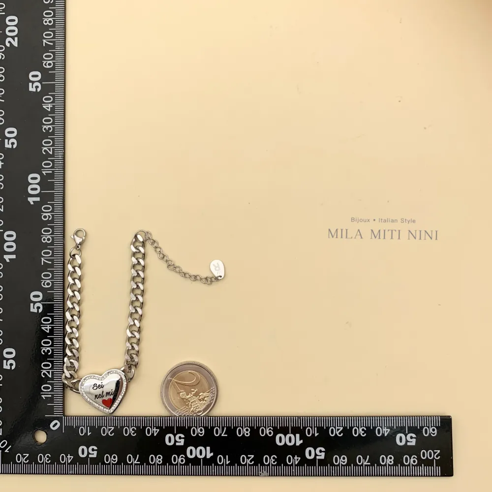 Sei nel mio Cuore-Bracciale in Acciaio con Chiusura - BAC413-1377