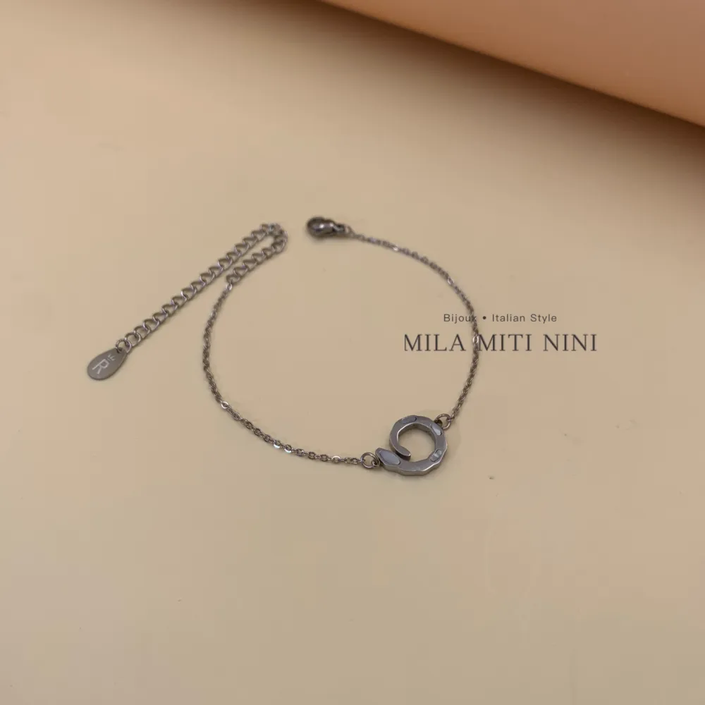 Serpente-Bracciale in Acciaio con Chiusura - BAC-413-1768