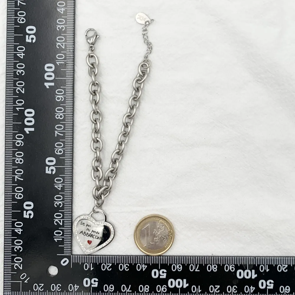 Carpe Diem-Bracciale con Scritte in Acciaio - BAC-413-1831