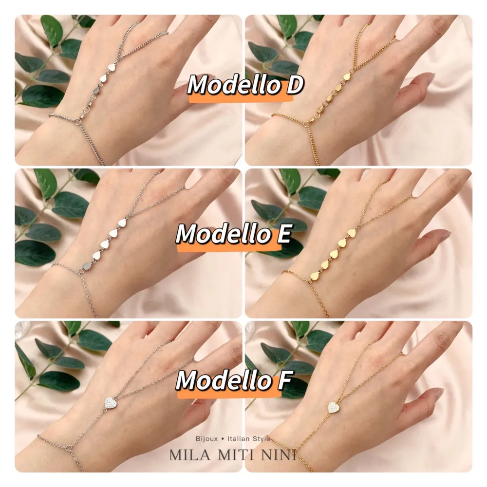 Cuore Vuoto-Baciamano in Acciaio - BAC-413-1853 Modello I