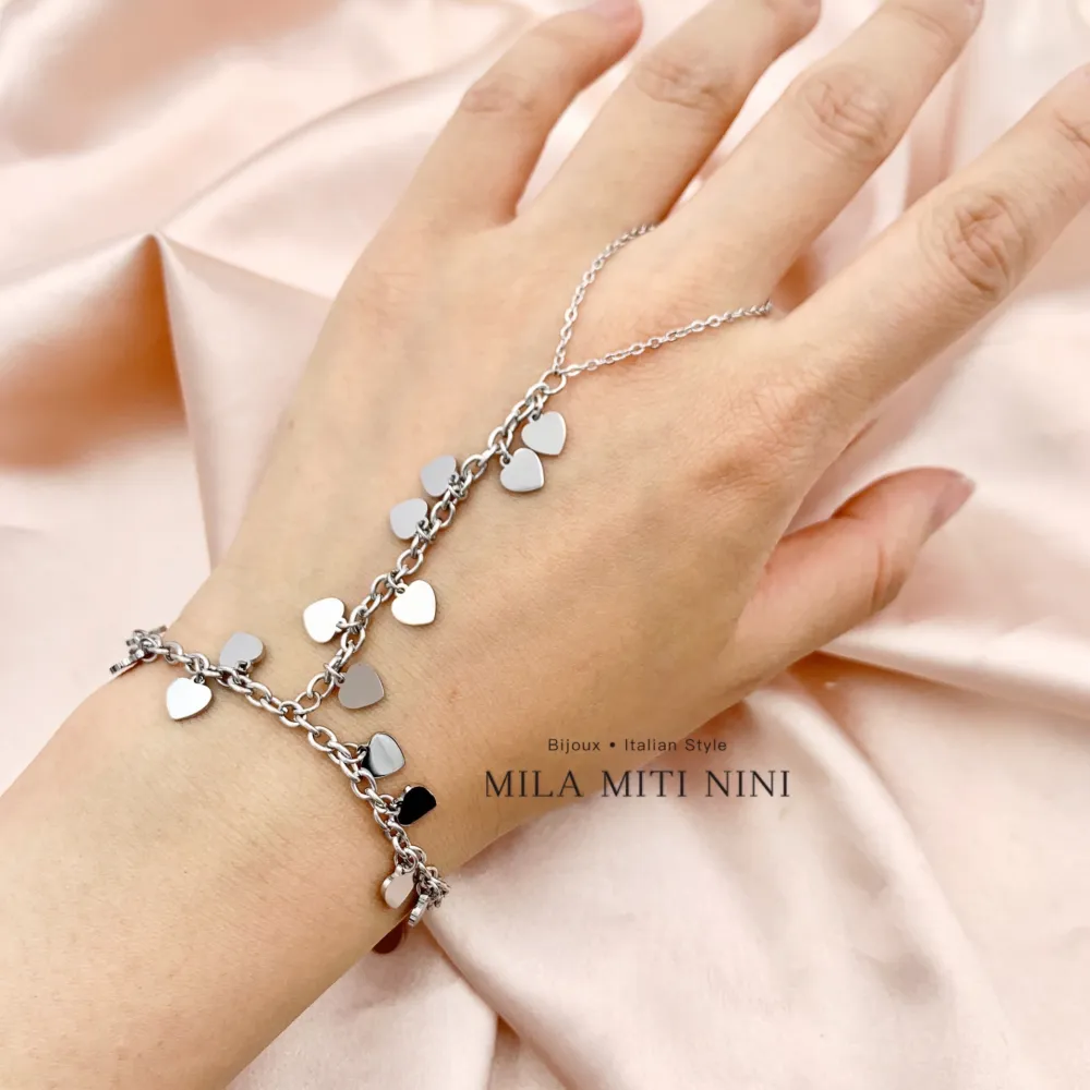 Cuore-Baciamano in Acciaio - BAC-413-1885